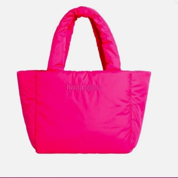New Sealed HUDA Beauty Pink Tote Bag  -  HUDA BEAUTY - Picture 1 of 1